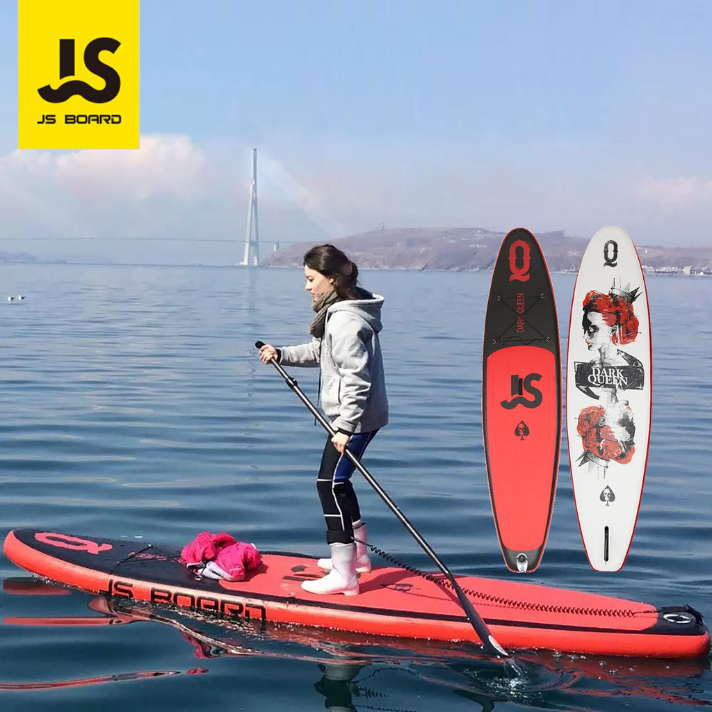 JS RQ335 SUP Surfboard Paddle Board Queen Standing  kitesurf Yoga Inflatable Slab Portable Waterboard Water Sports Surfing 335cm