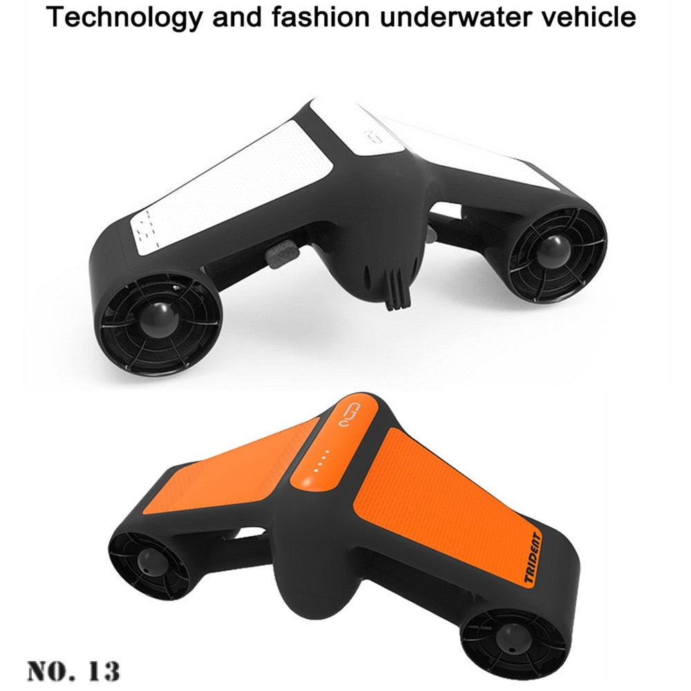 Electric Underwater Scooter Waterproof Diving Scuba Scooter Water Sports Equipment Booster Sea Sport Equipment Diving Swimming