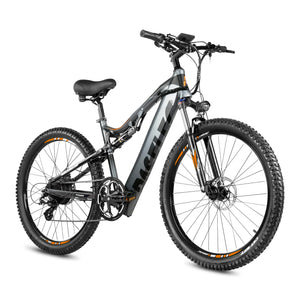 Paselec GS9 Electric Bike for Adults 48V 500w Ebike 27.5in Full Suspension Mountain Bike EMTB with 13ah Battery