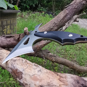 Axe 8cr15 Steel Tactical Knife Kitchen Knives Tomahawk Ax Machete Hatchet for Hunting Camping