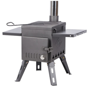 Outdoor Ultralight Titanium Alloy Wood Stove Multipurpose Camping Tent Heating Stove Outdoor Survival Wood Burning