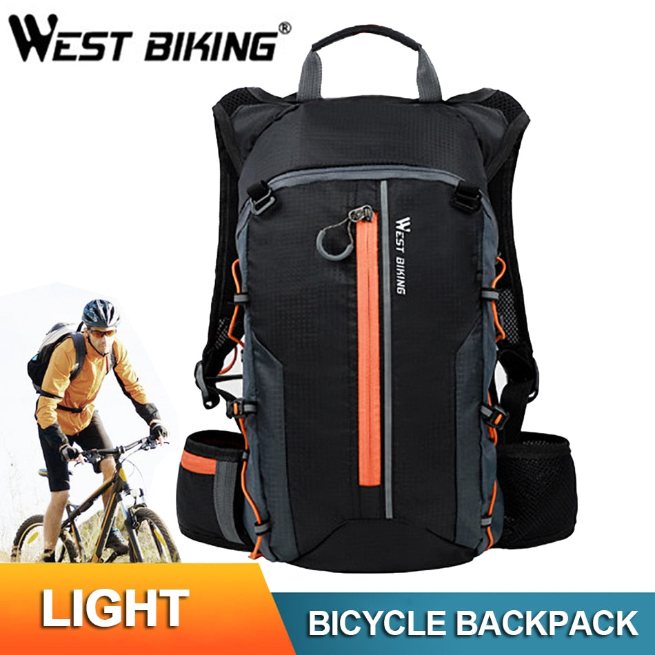 WEST BIKING Camping Bicycle Bags Men Backpack 10L Cycling Water Bag Outdoor Sport