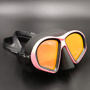 Mirror Lens Snorkeling Mask Professional Scuba Diving Masks Set Anti-Fog Goggles Glasses Swimming