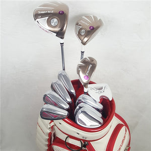 New womens Golf clubs Maruman SHUTTLE driver+fairway wood+Hybrid+iron+putter golf clubs Graphite no golf bag