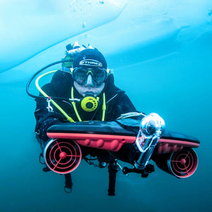 Underwater Thruster Diving Booster Underwater Scooter Tri-speed Switch Seascooter Underwater Shooting Drone Diving Equipment